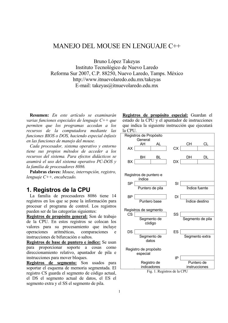 Imágen de pdf Manejo del mouse en lenguaje C++